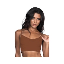 Kahve Mı Emay 4003 Soft İp Askı Büstiyer Kahve