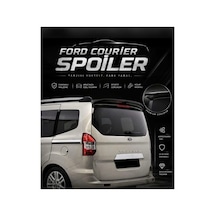 Siyah Ve Beyaz Boyalı Ford Courier Ticari Spoiler Bagaj Üstü Spoiler Onkar Otk-32626