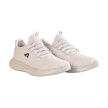 Erkek Casual Rahat Konforlu Bağcıklı Spor Ayakkabı Fileli Terletmez Yüksek Taban Sneaker Gri