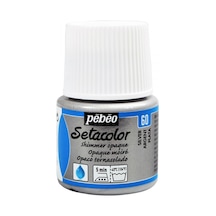 Pebeo Setacolor Shimmer Parlak Opak Kumaş Boyası 45Ml N:60 Silver