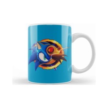 Sonic The Hegdehog Kupa Bardak Porselen Karışık