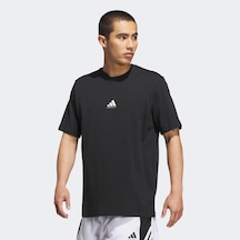 Adidas Basketball Grafikli Erkek Siyah Basketbol T-shirt Jx0083 Siyah