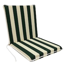 Sandalye Minderi Arkalıklı Lastikli Süngerli-1 Adet(Yeşil-Beyaz) (525695572)