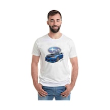 Subaru Wrx Baskılı Beyaz Erkek Tshirt (531010288)
