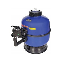 Gemaş Fusıon Sl 500 Mm 10 M3/h 1,5 Plastik Havuz Kum Filtresi Yandan Çok Yollu Vanalı -toptancıyızbiz