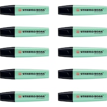 Stabilo Fosforlu Kalem Boss Orıgınal Turkuaz 70/51 10 Adetli Paket Turkuaz