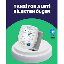 Mey İthalat Şarjlı Ve Pilli Bilek Tansiyon Ölçer Dijital Ekran Hafıza Kayıtlı
