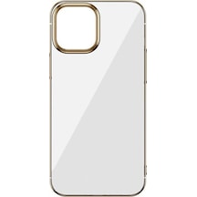 Baseus Glitter İphone 12/12 Pro Şeffaf Lüx Silikon Kılıf Soft Tpu Kılıf- 5775 Mh-hs5207-7740