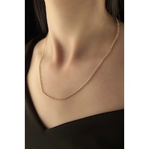 14 Ayar Altın Top Zincir 2 Mm