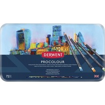 Derwent Procolour Pencils Kuru Boya Kalemi 72'li