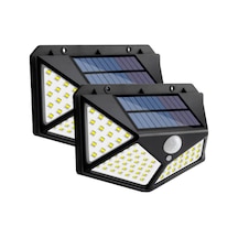 Güneş Enerjili Solar Bahçe Lambası Hareket Sensörlü 100 Led (483338461)