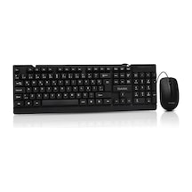 Dark KM1060 Kablolu Türkçe Q Klavye Mouse Seti