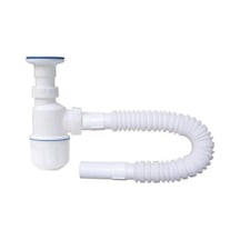 Körüklü Tahliye Taslı Lavabo Evye Sifonu - Depolu Lavabo Evye Gider Borusu Diğer