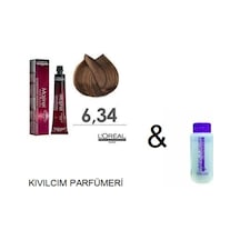 Loreal Majirel 6.34 Koyu Kumral Dore Bakır Saç Boyası + Oksidanı