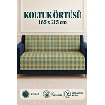 Çok Amaçlı Kadife Koltuk Örtüsü Kaymaz Süngerli 165x215 Cm Modern Bohem Çekyat Şalı Piknik Masa Örtüsü Alk4 Renkli