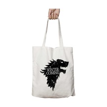 Art Hediye Game Of Thrones Ascent Daenerys İki Taraf Kalıcı Yıkanabilir Okul Plaj Omuz Bez Çanta Çok Renkli