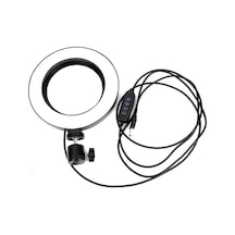 Zore M-16 6" Işıklı Telefon Tutucu Ring Light