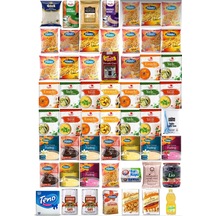 Ramazan Paketi Kumanya Yardım Gıda Erzak Kolisi Mega Paket 56 Parça Ürün