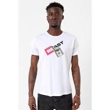 Mr Beast Dollar Bill Beyaz Erkek Bisikletyaka Tshirt Çok Renkli