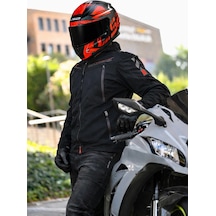 Ls2 Rapıd 2 Cromo Mat Siyah-kırmızı Kask Çok Renkli