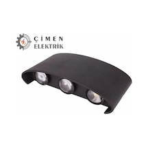 Noas Yl83 1012 Dış Mekan 6w Led Aplik 3000k Gün Işığı Diğer