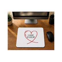 Canım Sevgilim Baskılı Mousepad - Sevgiliye Hediye Bilgisayar Altlığı