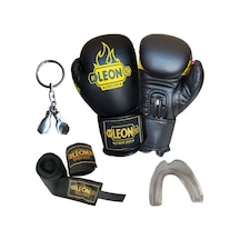 Kogam Leon 1982 Leon Blade Training Boks Eldiveni, Bandaj Dişlik Siyah