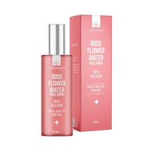 Naturagen Gül Suyu Yüz Spreyi 100 Ml Aydınlatıcı & Gözenek Sıkılaştırıcı Kolajenli %100 Doğal Gül Mayalı