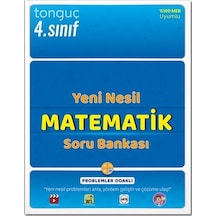 4.Sınıf Yeni Nesil Matematik Soru Bankası -  Tonguç Akademi