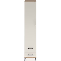 Hyperion Dolap 5 Raflı 2 Çekmeceli Tek Kapaklı 44x44x221 Çam-... Çam