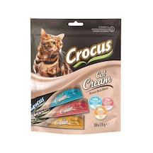 Crocus Karışık Çoklu Krema Kedi Ödülü 30 15 Gr