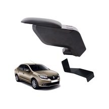 Renault Symbol 2016 Delmesiz Çelik Ayaklı Siyah Kolçak Kol Dayama