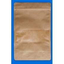 Pencereli Kağıt Doypack 18x29 50 Adet