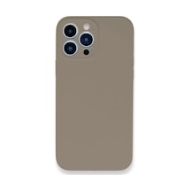 Newface Apple İphone 13 Pro Kılıf Lansman Legant Silikon - Bej