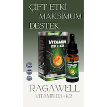 Ragawell Vitamin D3+k2 Damla 20 Ml