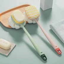Banyo Fırçası Sırt Fırçası Uzun Saplı Yumuşak Saçlar Banyo Fırçası