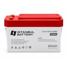 Megacell / Istanbul Battery- 12.8 V 410 Ah Lityum Demir Fosfat Lıfep04 -prizmatik Hücreli