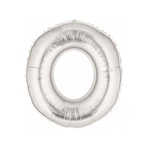 0 Numara Silver Folyo Balon