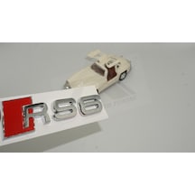 Audi Rs6 Bagaj Krom Abs 3M 3D Yazı Logo Amblem Ürün