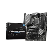 Msi B760 Gamıng Plus WİFİ Intel B760 6800 MHz DDR5 Soket 1700 Atx Anakart