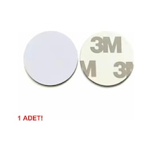 Alkatronik 13.56mhz 25mm Para Tip Nfc Rfid Etiket Ntag215 Manyetik Sticker Proximity Göstergeç 1