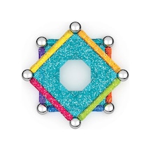 Geomag Glifters Işıltılar Seri Zeka Oyunu 22 Parça Manyetik Çubuklar Manyetik Çubuklar