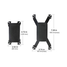 Fonemax Bisiklet Ve Motorsiklet Universal Telefon Tutucu Siyah