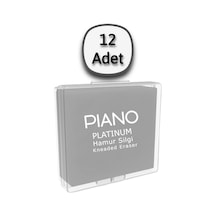 Piano Platinium Hamur Silgi 12 Adet