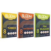 Artıbir Yayınları 8. Sınıf Bloom Türkçe + Matematik + Fen Bilimleri Fasikül Soru Bankası 3 Kitap
