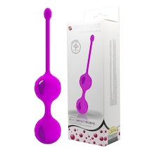 X-sense Pretty Love Mor İkili Kegel Egzersiz Topu Orgasm Ball