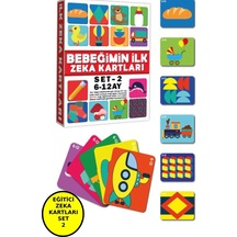 Bebeğimin İlk Zeka Karti 6-12 Ay Set -2