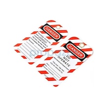 Bbu Eked Loto Sl L01 Tr Standart Kilitleme Etiketi Çift Yön 7.5 Mm X 13.5 Mm Türkçe İngilizce