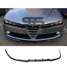 Alfa Romeo 159 Cupra R Uyumlu Ön Lip Mat Siyah Ön Tampon Lip