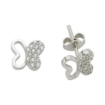 Glorria Gümüş Kelebek Küpe N11.31052